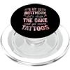Trad Tattoo Theme Birthday Party Merch f È il mio 25° compleanno Saltiamo la torta Facciamo altri tatuaggi PopSockets PopGrip per MagSafe