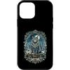 Merry Yule Happy Winter Solstice Holiday Custodia per iPhone 12 mini Il gatto Yule Solstizio d'Inverno Felice Yule Yuletide Pagan