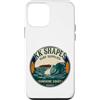 KK Shapes Custodia per iPhone 12 mini Vintage Surf Shop Wave Logo-Retro fronte & Retro Grafica