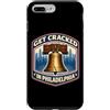 Get Cracked In Philadelphia Liberty Bell Custodia per iPhone 7 Plus/8 Plus Lasciati conquistare dal souvenir Liberty Bell City Crest di Philadelphia