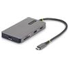 StarTech.com Adattatore Multiporta USB-C con HDMI 4K 60Hz, PD 140W, Hub USB 10Gbps, GbE, Slot SD/MicroSD, Mini Dock Plug-and-Play per Laptop Dell, HP, Lenovo