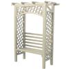 Streets Ahead Casa Delle Bambole IN Legno Bianco Mandrino Con Bench Miniatura Garden Mobili 1: