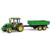BRUDER John Deere 5115 M con rimorchio dotato di sponde (BRUDER John Deere 5115