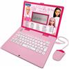 Lexibook, Barbie, Portatile educativo e bilingue in Inglese/Italiano, Giocattolo