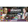Eulenspiegel - Palette di trucco acquoso professionale Halloween, 9 colori | Palette metallica con colori per il trucco a base d'acqua, 2 capsule di sangue e altri accessori, per Halloween