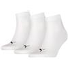 PUMA QUARTER PLAIN 3P, Calzini Unisex - Adulto, White, 39-42