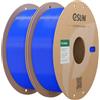 eSUN Filamento PLA 1,75 mm, filamento di Basic PLA 2kg Blu | Precisione dimensionale +/- 0,03 mm. Stampa fluida e veloce senza intasamenti. Materiale premium per stampanti 3D FDM.