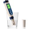 Pious Misuratore pH 5 in 1 per Acqua con pH TDS, EC, Salinità e Temperatura | Phmetro ad Alta Precisione con ATC, Tester Qualità Acqua per Piscina, Idroponica, Acquario, Acqua Potabile e SPA