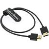 Alvin's Cables Cavo HDMI 2.1 8K per Z CAM E2 50 cm, cavo ad alta velocità per monitor camera, per Sony A7S3 FS5 FS7 A7iv, Atomos Ninja V, Portkeys BM5, BMPCC, Panasonic, Canon, Nikon