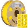 OVERTURE Super PLA+ Filamento 1.75mm, Toughness Enhanced PLA Plus, 1kg Bobina(2.2lbs), Precisione Dimensionale +/- 0.03 mm, per Stampante 3D (Yellow)