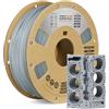 OVERTURE Super PLA+ Filamento 1.75mm, Toughness Enhanced PLA Plus, 1kg Bobina(2.2lbs), Precisione Dimensionale +/- 0.03 mm, per Stampante 3D (Grigio Chiaro)