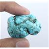 Turchese Naturale Blue Arizona 158.65 Ct Pietra Grezza 34 x 25 mm