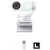 Insta360 Link 2 Pro Bianco Artico Webcam 4K PTZ per PC/Mac Sensore 1/1,3