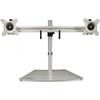 StarTech.com Supporto per due monitor a 24 [8Kg] - Orizzontale - Argento (DUAL M