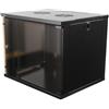 Deltaco 19-5409B rack 9U Da parete Nero (DELTACO 19-5409B kabinet - 9U)