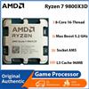 Processore Desktop AMD Ryzen 7 9800X3D Zen 5 8 Core 16 Thread Socket AM5 PCIe