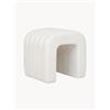 House Nordic Pouf in bouclé Colma - Bianco