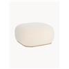 Bizzotto Pouf in teddy Miriana - Bianco
