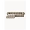 Cosmopolitan Design Divano angolare 5 posti in ciniglia Koge - Beige