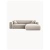 Besolux Divano angolare 3 posti in velluto Nolio - Beige