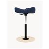 Varier Sgabello da ufficio ergonomico imbottito Move, regolabile in altezza - Blu