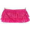 Carol P BORSA CARLOTTA IN RAFIA TONO FUXIA SIZE: 30X16