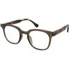 Válle Reading 26402 C5 | Occhiali da Vista Graduati | Prova Online | Unisex | Plastica | Quadrati | Verde, Trasparente | Adrialenti