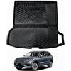 ECOZEN Vasca Baule per Volvo XC90 2015-2025 3D Specifica In TPE anteriore Proteggi Bagagliaio auto, Volvo XC90 Tappetino del bagagliaio, bordino rialzato, resistente impermeabile per tutte le stagioni