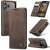 Azororo Cover per iPhone 18 Pro Max/iPhone 17 Pro Max, Premium PU Pelle Custodia, Magnetica Carta Fessura Portafoglio Case, Flip Cavalletto Custodia per iPhone 18 Pro Max - Caffè