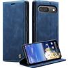 Azororo Cover per Google Pixel 10 Pro 5G, Premium PU Pelle Custodia, Magnetica Carta Fessura Portafoglio Case, Flip Cavalletto Custodia per Google Pixel 10 Pro - Blu