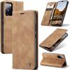 Azororo Cover per Samsung Galaxy S20 FE 5G, Premium PU Pelle Custodia, Magnetica Carta Fessura Portafoglio Case, Flip Cavalletto Custodia per Samsung Galaxy S20 FE - Marrone