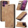 Azororo Cover per Motorola Moto Edge60 Pro 5G, Premium PU Pelle Custodia, Magnetica Carta Fessura Portafoglio Case, Flip Cavalletto Custodia per Motorola Edge60 Pro - Marrone