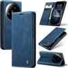 Azororo Cover per Xiaomi 14 Ultra 5G, Premium PU Pelle Custodia, Magnetica Carta Fessura Portafoglio Case, Flip Cavalletto Custodia per Xiaomi 14 Ultra - Blu
