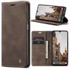 Azororo Cover per Samsung Galaxy A15 5G/4G, Premium PU Pelle Custodia, Magnetica Carta Fessura Portafoglio Case, Flip Cavalletto Custodia per Samsung Galaxy A15- Caffè