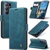 Azororo Cover per Samsung Galaxy S26 Ultra 5G, Premium PU Pelle Custodia, Magnetica Carta Fessura Portafoglio Case, Flip Cavalletto Custodia per Samsung Galaxy S26 Ultra - Blu verde