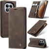 Azororo Cover per Redmi Note 15 Pro 5G, Premium PU Pelle Custodia, Magnetica Carta Fessura Portafoglio Case, Flip Cavalletto Custodia per Redmi Note 15 Pro 5G - Caffè