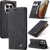 Azororo Cover per Redmi Note 15 Pro+ 5G, Premium PU Pelle Custodia, Magnetica Carta Fessura Portafoglio Case, Flip Cavalletto Custodia per Redmi Note 15 Pro+ 5G - Nero