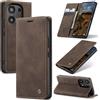 Azororo Cover per Redmi Note 13 Pro 4G, Premium PU Pelle Custodia, Magnetica Carta Fessura Portafoglio Case, Flip Cavalletto Custodia per Redmi Note 13 Pro 4G - Caffè