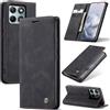 Azororo Cover per Motorola Moto Edge 70 Fusion 5G, Premium PU Pelle Custodia, Magnetica Carta Fessura Portafoglio Case, Flip Cavalletto Custodia per Motorola Edge 70 Fusion - Nero