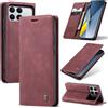 Azororo Cover per Xiaomi Poco F8 Ultra 5G, Premium PU Pelle Custodia, Magnetica Carta Fessura Portafoglio Case, Flip Cavalletto Custodia per Xiaomi Poco F8 Ultra - Vino Rosso