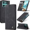 Azororo Cover per Motorola Moto Edge60 Fusion 5G, Premium PU Pelle Custodia, Magnetica Carta Fessura Portafoglio Case, Flip Cavalletto Custodia per Motorola Edge60 Fusion - Nero