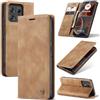 Azororo Cover per Motorola Moto Edge50 Pro 5G, Premium PU Pelle Custodia, Magnetica Carta Fessura Portafoglio Case, Flip Cavalletto Custodia per Motorola Edge50 Pro - Marrone