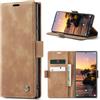 Azororo Cover per Samsung Galaxy S24 Ultra 5G, Premium PU Pelle Custodia, Magnetica Carta Fessura Portafoglio Case, Flip Cavalletto Custodia per Samsung Galaxy S24 Ultra- Marrone