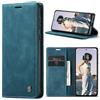 Azororo Cover per Samsung Galaxy A35 5G, Premium PU Pelle Custodia, Magnetica Carta Fessura Portafoglio Case, Flip Cavalletto Custodia per Samsung Galaxy A35- Blu verde