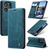 Azororo Cover per Redmi Note 13 Pro 4G, Premium PU Pelle Custodia, Magnetica Carta Fessura Portafoglio Case, Flip Cavalletto Custodia per Redmi Note 13 Pro 4G - Blu verde