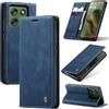 Azororo Cover per Motorola Moto G56 5G, Premium PU Pelle Custodia, Magnetica Carta Fessura Portafoglio Case, Flip Cavalletto Custodia per Motorola G56 - Blu