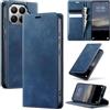 Azororo Cover per Xiaomi 17T Pro 5G, Premium PU Pelle Custodia, Magnetica Carta Fessura Portafoglio Case, Flip Cavalletto Custodia per Xiaomi 17T Pro - Blu