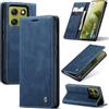 Azororo Cover per Motorola Moto G86 5G, Premium PU Pelle Custodia, Magnetica Carta Fessura Portafoglio Case, Flip Cavalletto Custodia per Motorola G86 - Blu