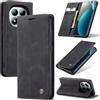 Azororo Cover per Redmi Note 15 Pro 4G, Premium PU Pelle Custodia, Magnetica Carta Fessura Portafoglio Case, Flip Cavalletto Custodia per Redmi Note 15 Pro 4G - Nero