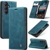 Azororo Cover per Samsung Galaxy S26 5G, Premium PU Pelle Custodia, Magnetica Carta Fessura Portafoglio Case, Flip Cavalletto Custodia per Samsung Galaxy S26 - Blu verde